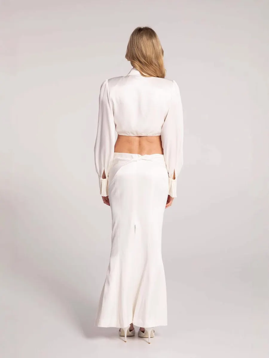 Brownm Exploding Autumn And Winter New High-Waisted Densate High-End Fashion Set Sexy Ass Even