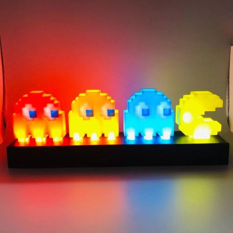 Cartoon Pixel Voice Control Night Light - Appledas