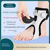 Foot drooping and inversion orthosis