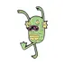 Monstruito Verde Travieso