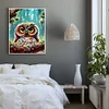 Diamond Painting-DIY Full Round Drill Owl