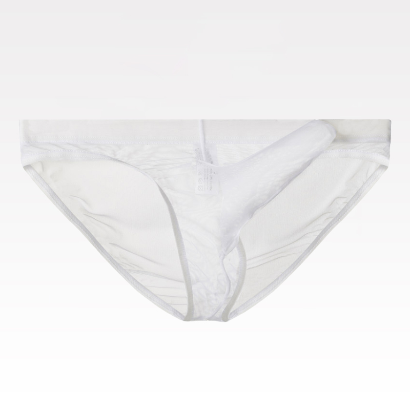 Ultra-Thin Sexy Transparent Mesh Elephant Nose Briefs