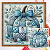 Stitching Pumpkin-14CT Counted Cross Stitch 40*40cm/15.75*15.75in tapestrymarket
