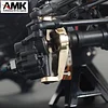 AMK Brass Heavy Weight Coating TRX4 Front Portal Axle Housing Set for 1/10 RC Crawler TRX6 TRX-4 Bronco Defender Upgrade (4 in 1 Set for TRX4,636g)