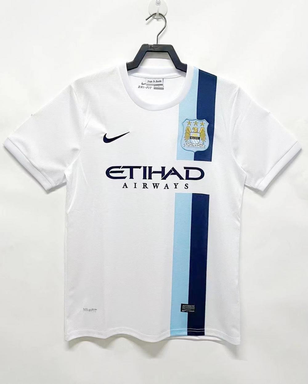 2013-2014 Retro Manchester City Third Away Football Shirt