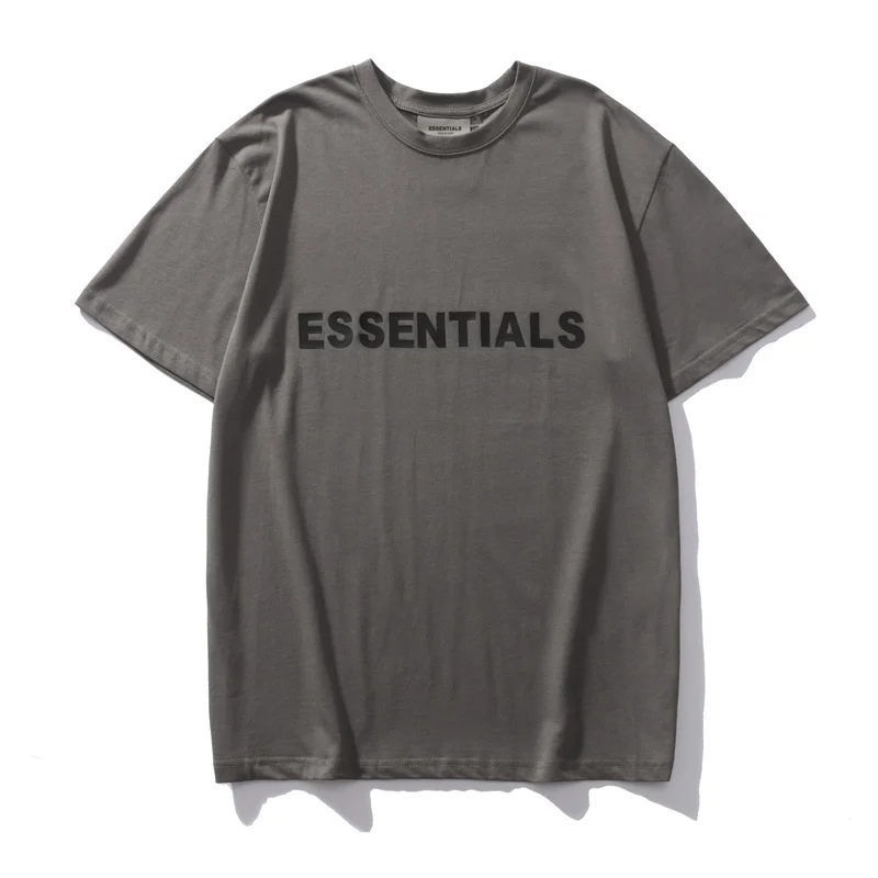 ESSENTIALS FOG Pure Cotton T-shirt Unisex Short-sleeved Couple Half-sleeved Top