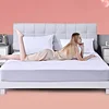Waterproof and anti-mite solid color soft cotton mattress protector