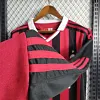 2009/2010 Retro Long Sleeve AC Milan Home Football Shirt 1:1 Thai Quality