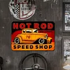 Hot Rod Speed Shop - Vintage Metal Signs - 20*30cm/30*40cm