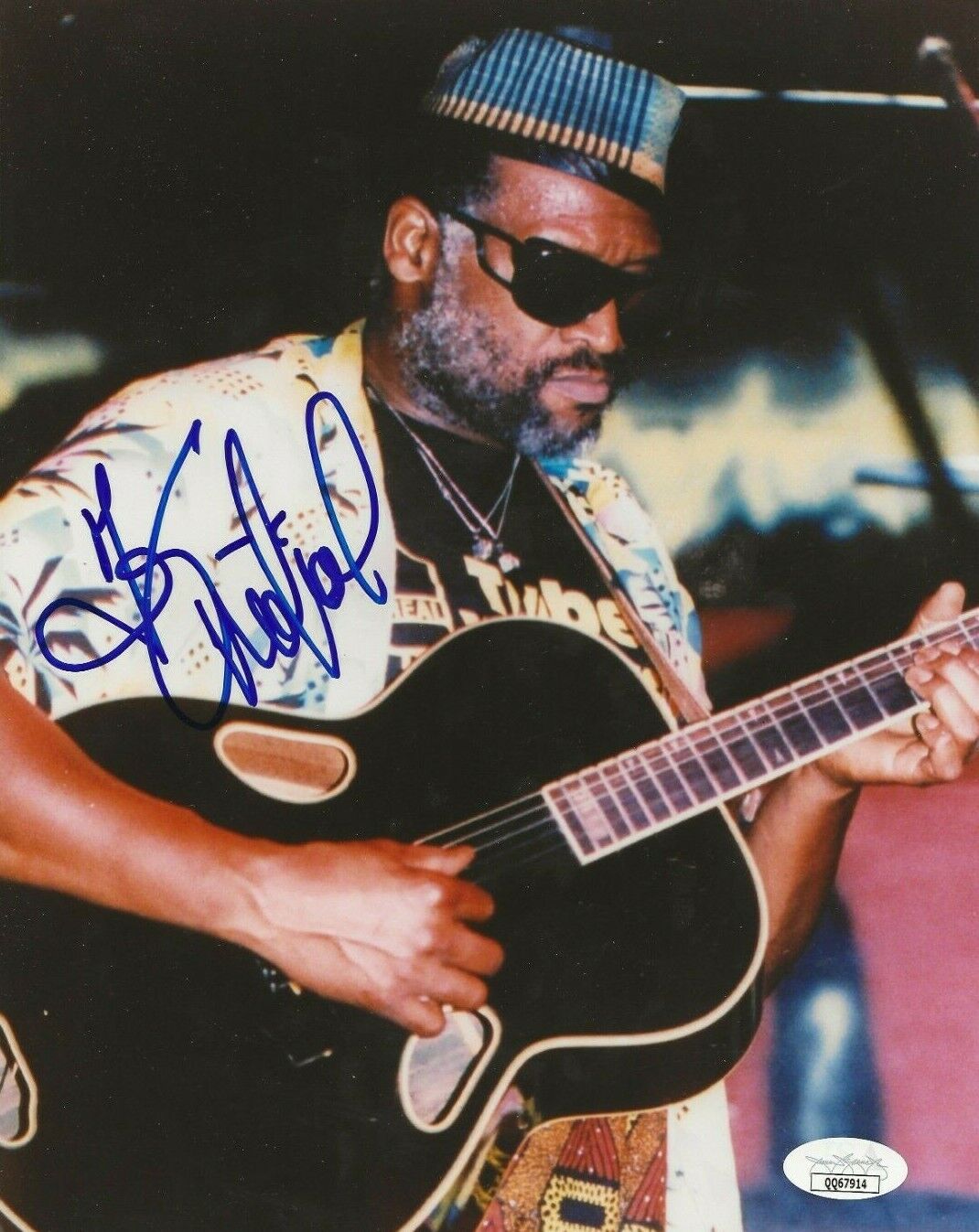 Taj Mahal Blues Musician REAL hand SIGNED Photo Poster painting #3 JSA COA Autographed