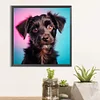 Diamond Painting-DIY Full Round Drill Dog(40*40 CM)