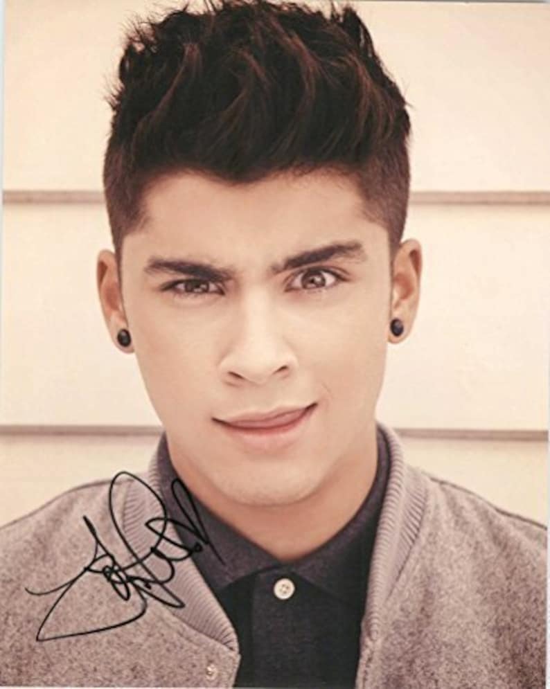 Zayn Malik Signed Autographed One Direction