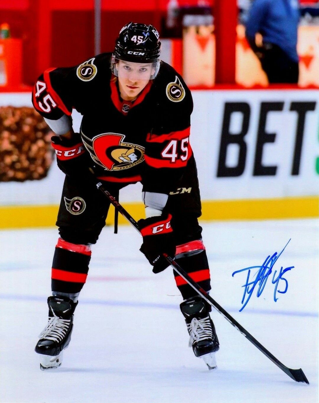 PARKER KELLY autographed SIGNED OTTAWA SENATORS 8X10 Photo Poster painting