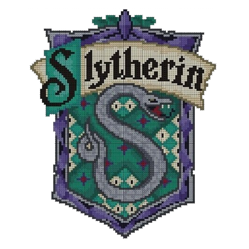 

School Symbol - 11CT Stamped Cross Stitch - 40*50CM, 501 Original