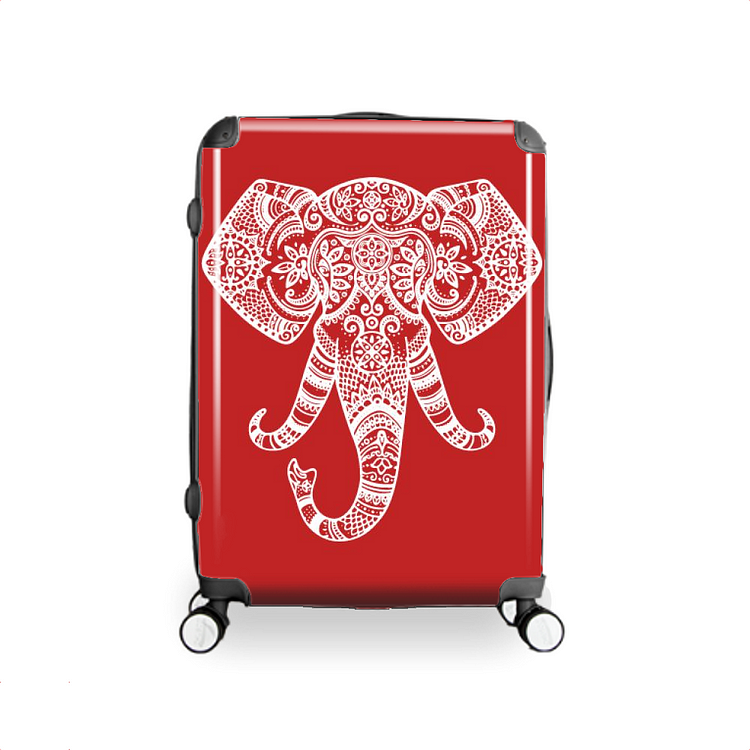 Ornate Elephant Yoga Aesthetic, Yoga Hardside Luggage