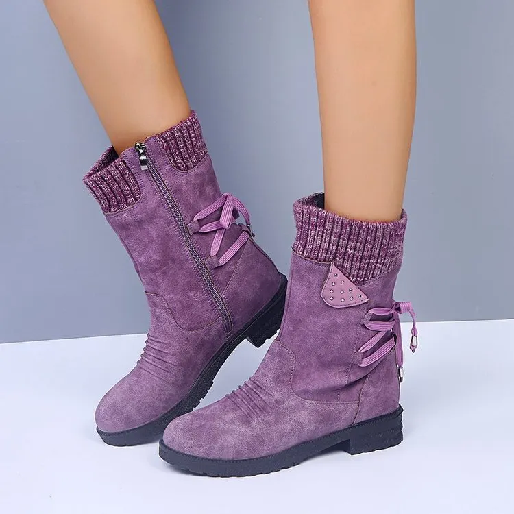 Churchf Churchf Size Martin Boots Female 2023 Fall And Winter New Thick Heel Strap In The Tube Women's Boots Wish Fall And Winter