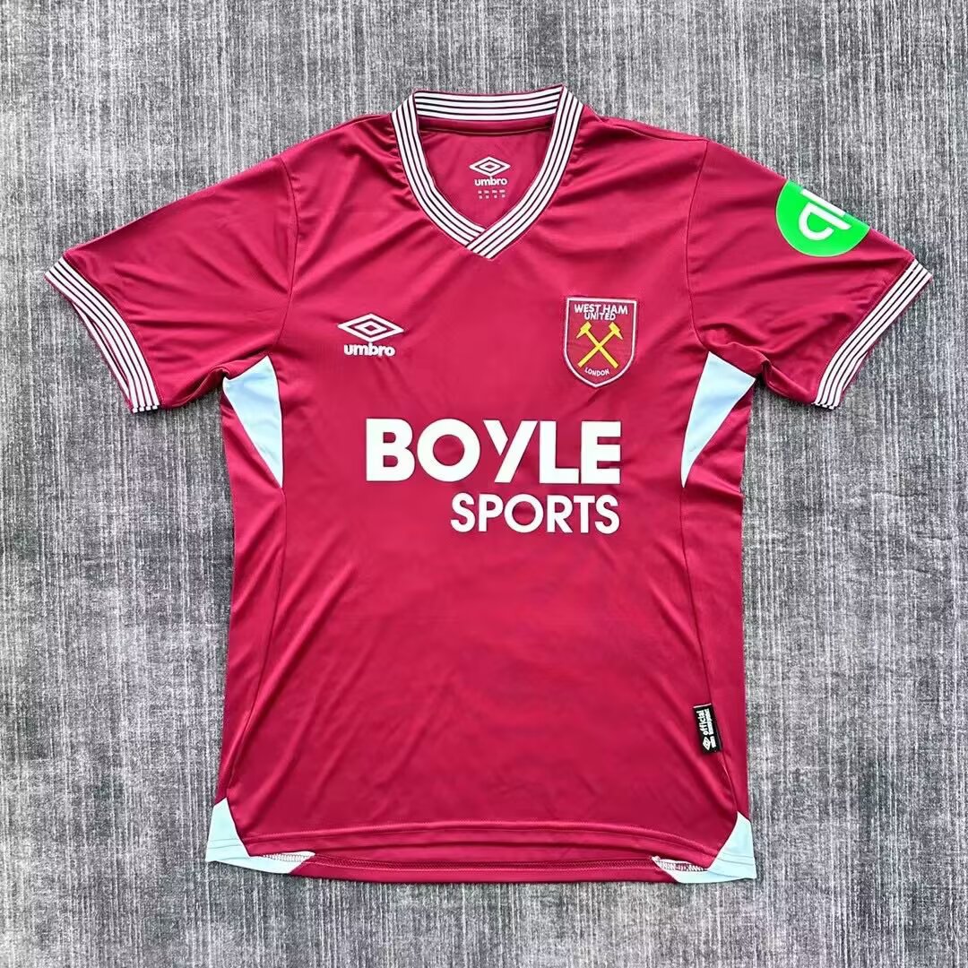 2025/2026 West Ham United Home Football Shirt