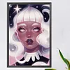 uk.everydayedeals (Limited Stock)Diamond Painting - Round AB Drills - Dark Candy Girl(45*65cm)