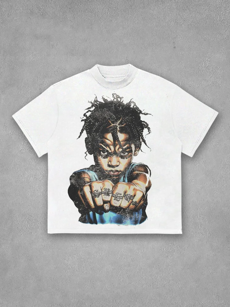 The Power Of Faith Pattern 100% Cotton T-shirt