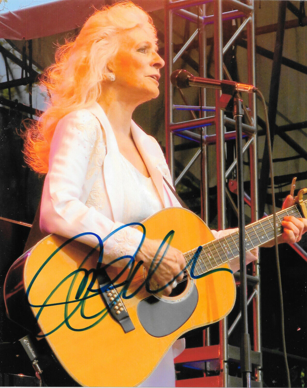 Judy Collins Signed Autograph 8x10