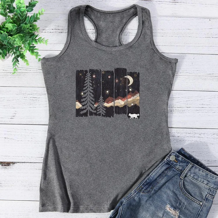 Starry Night in the Mountains Vest Top-Annaletters