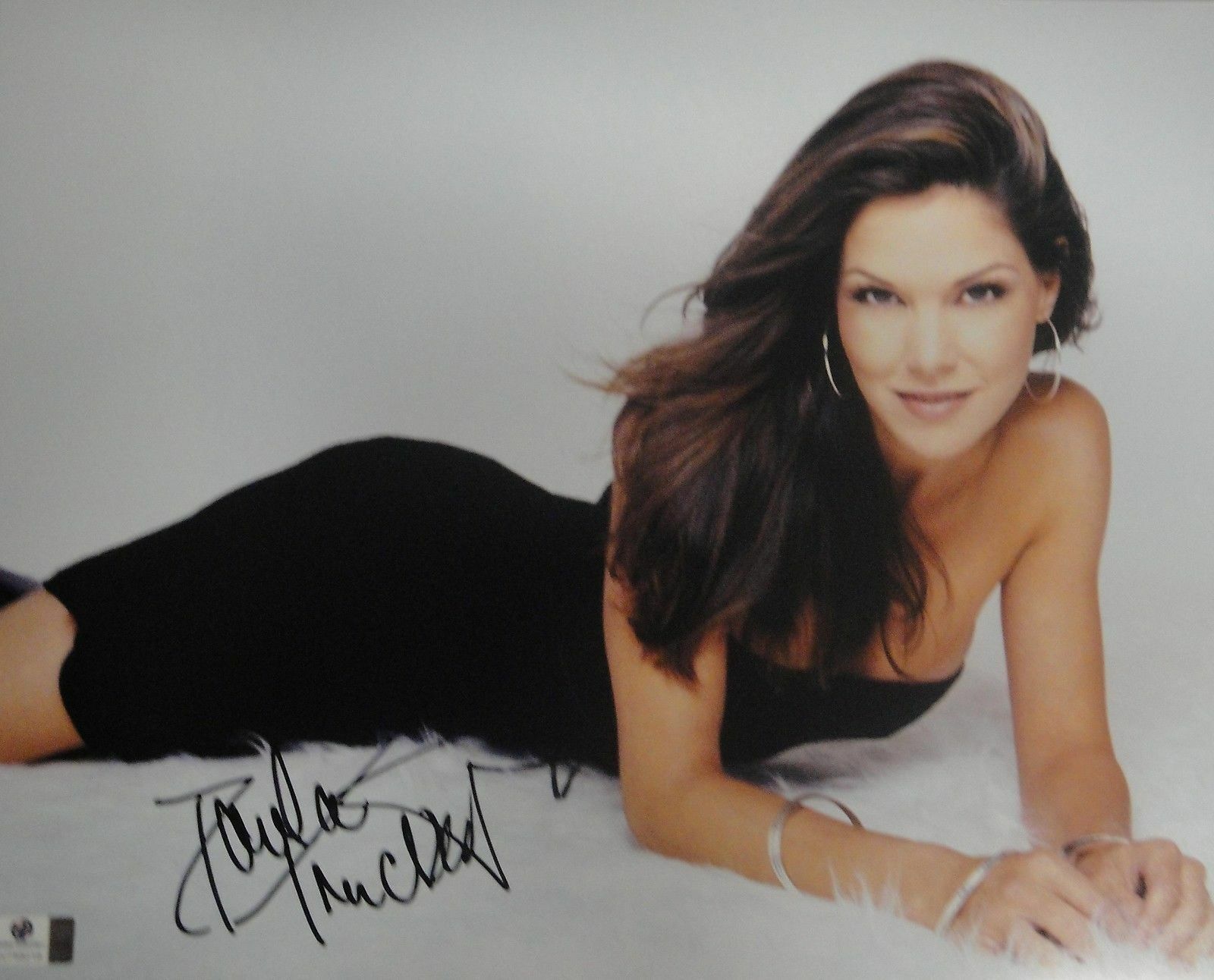 Paula Trickey Hand Signed Autograph 11x14 Photo Poster painting Sexy Gorgeous JSA U16337