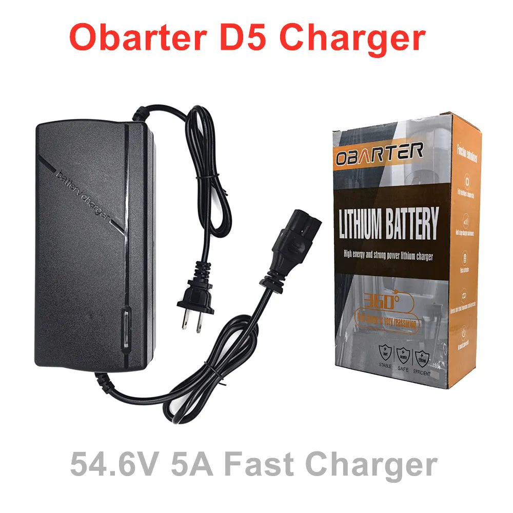 OBARTOR D5 54.6V 5A Fast Charter for D5 Electeric Scooter loader