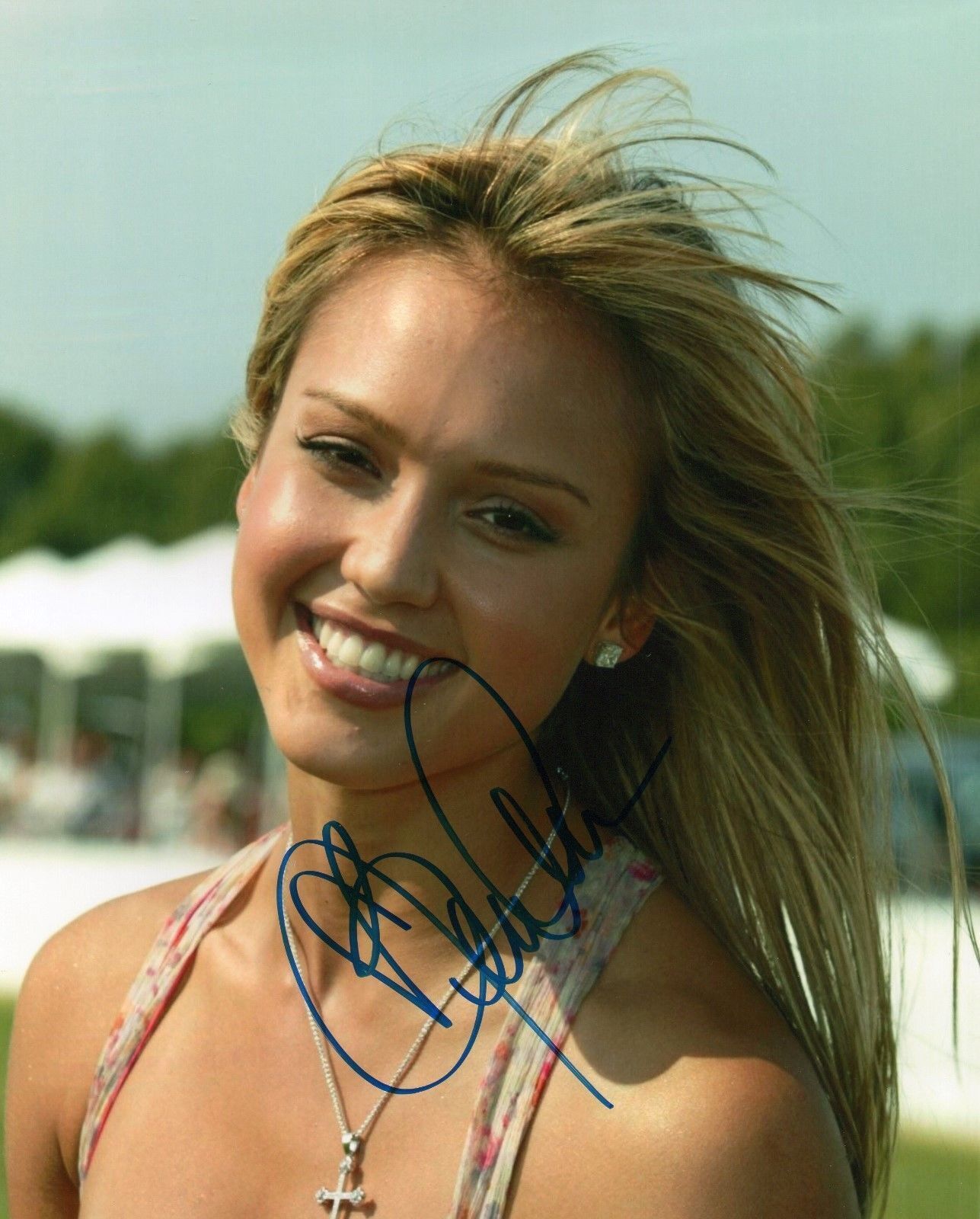 JESSICA ALBA AUTOGRAPHED SIGNED A4 PP POSTER Photo Poster painting PRINT 47