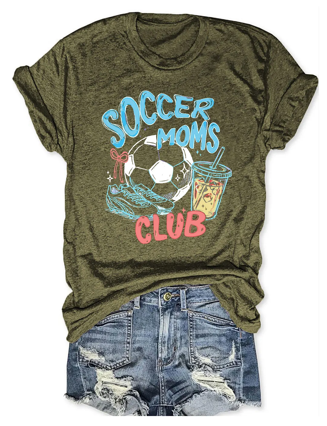 Soccer Moms Club T-shirt