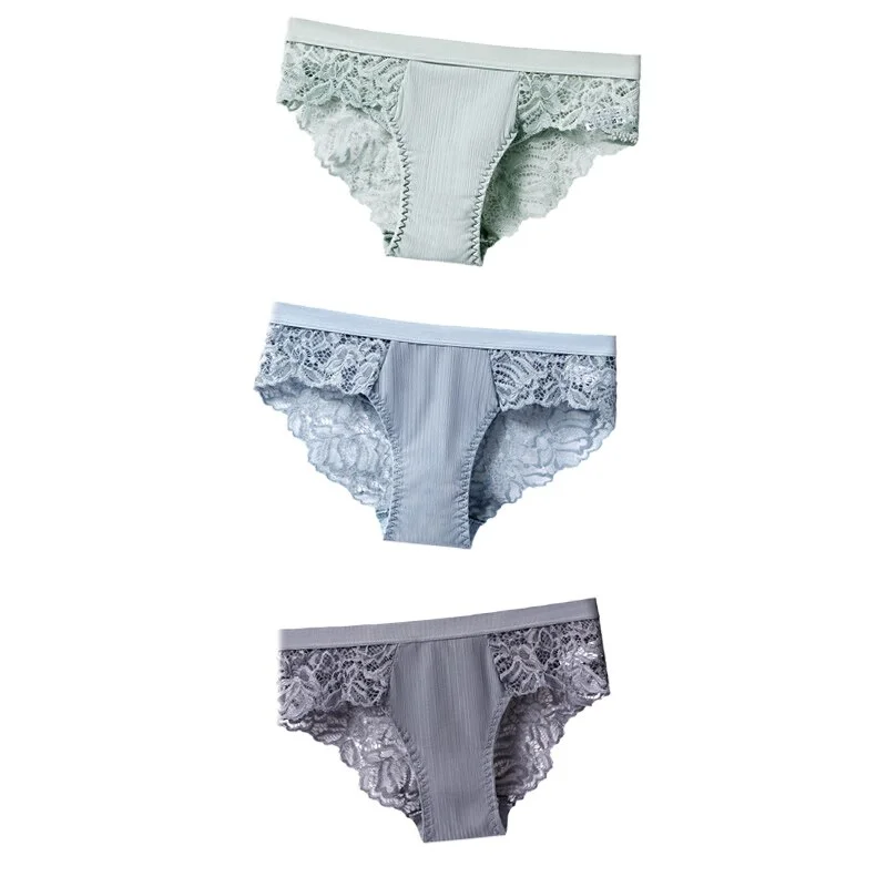 Billionm Confort Panties Sexy Panty Seampless Briefs Lace Women Underwear Lingerie for Female Girl Floral Pantys Underpants