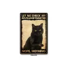 Cat Meta Universe Tin Painting Home Wall Decor