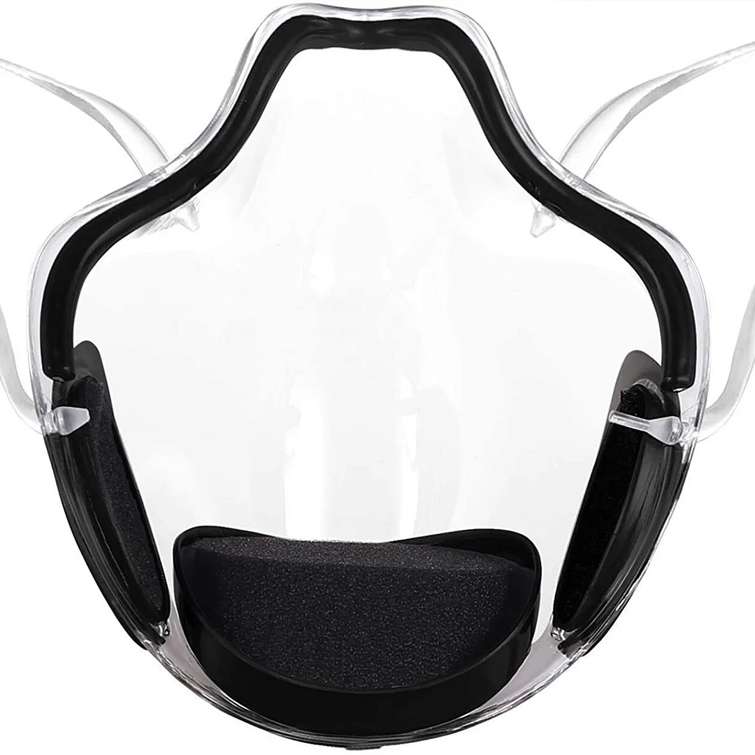Reusable Filter Face Shield Mask Transparent,No Fogging Transparent Face Shield