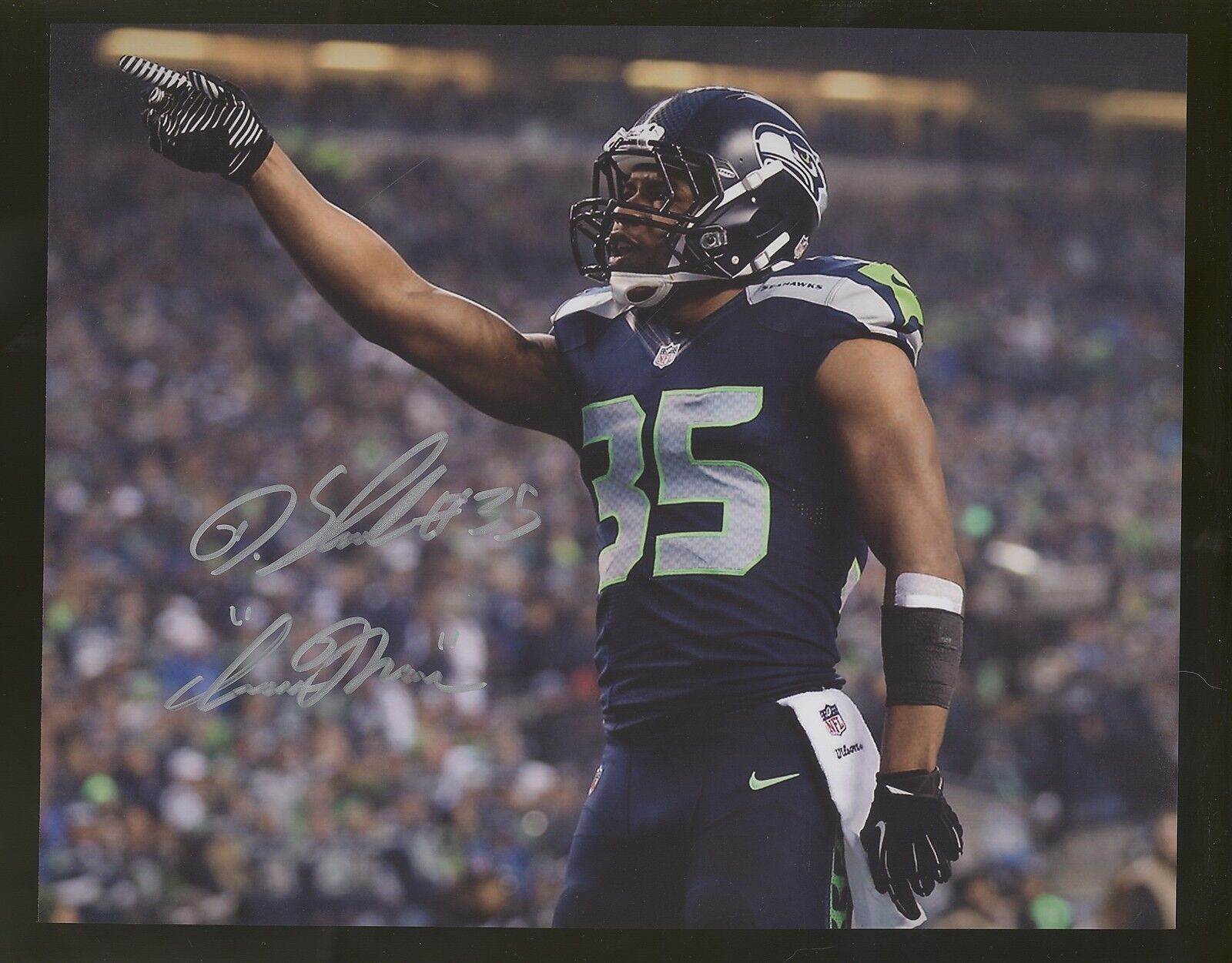 DeShawn Shead 8x10 Photo Poster painting Autographed Signed INSCR Seahawk SBXLVIII Champ SPH 335