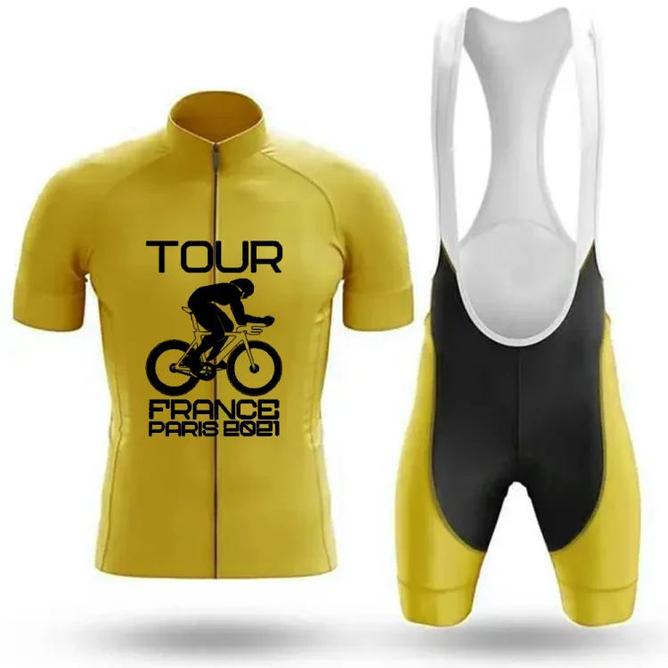 Tour de France Men's Short Sleeve Cycling Kit