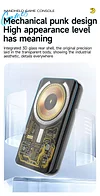 Magnetic Power Bank 6000 Classic Games Nostalgic Retro Game Power Bank HD Magnetic Handheld Game Console