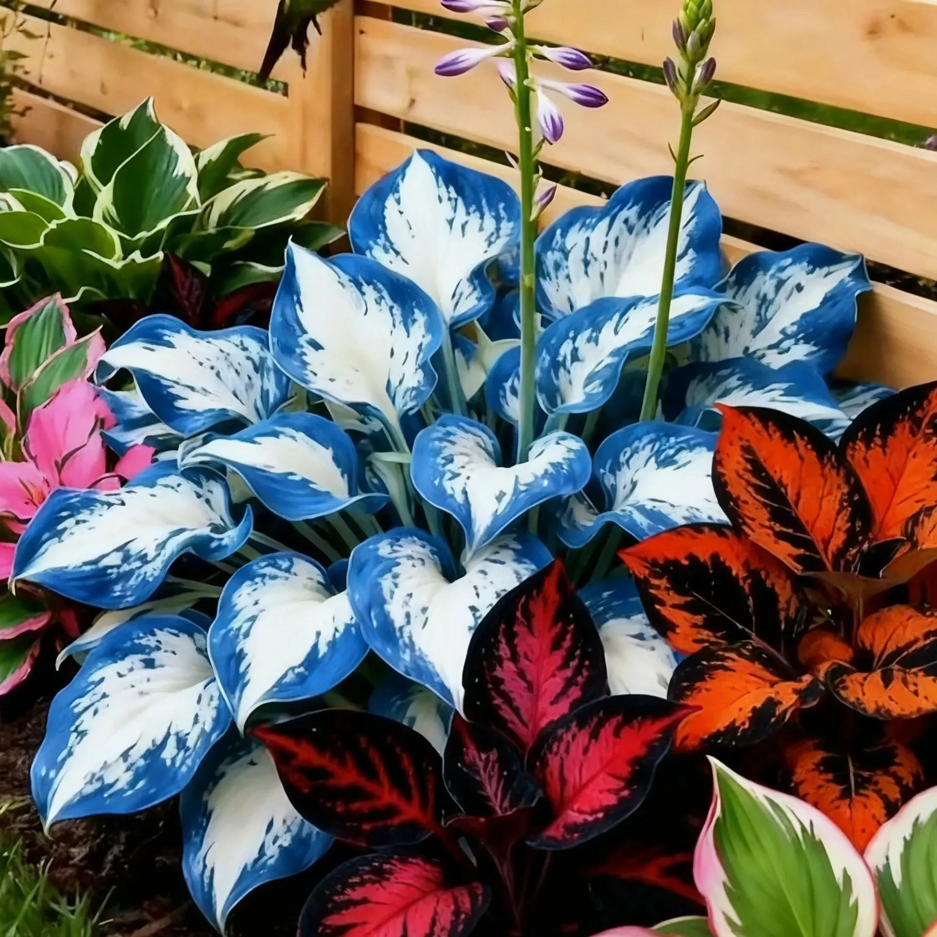 Muticolor Hosta Seeds-Perennial Shade Plant for Garden and Yard Plant🌈God's Artistic Canvas