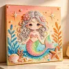 DIY Pearl Painting - Handmade Self - Adhesive Pearls - Mermaid