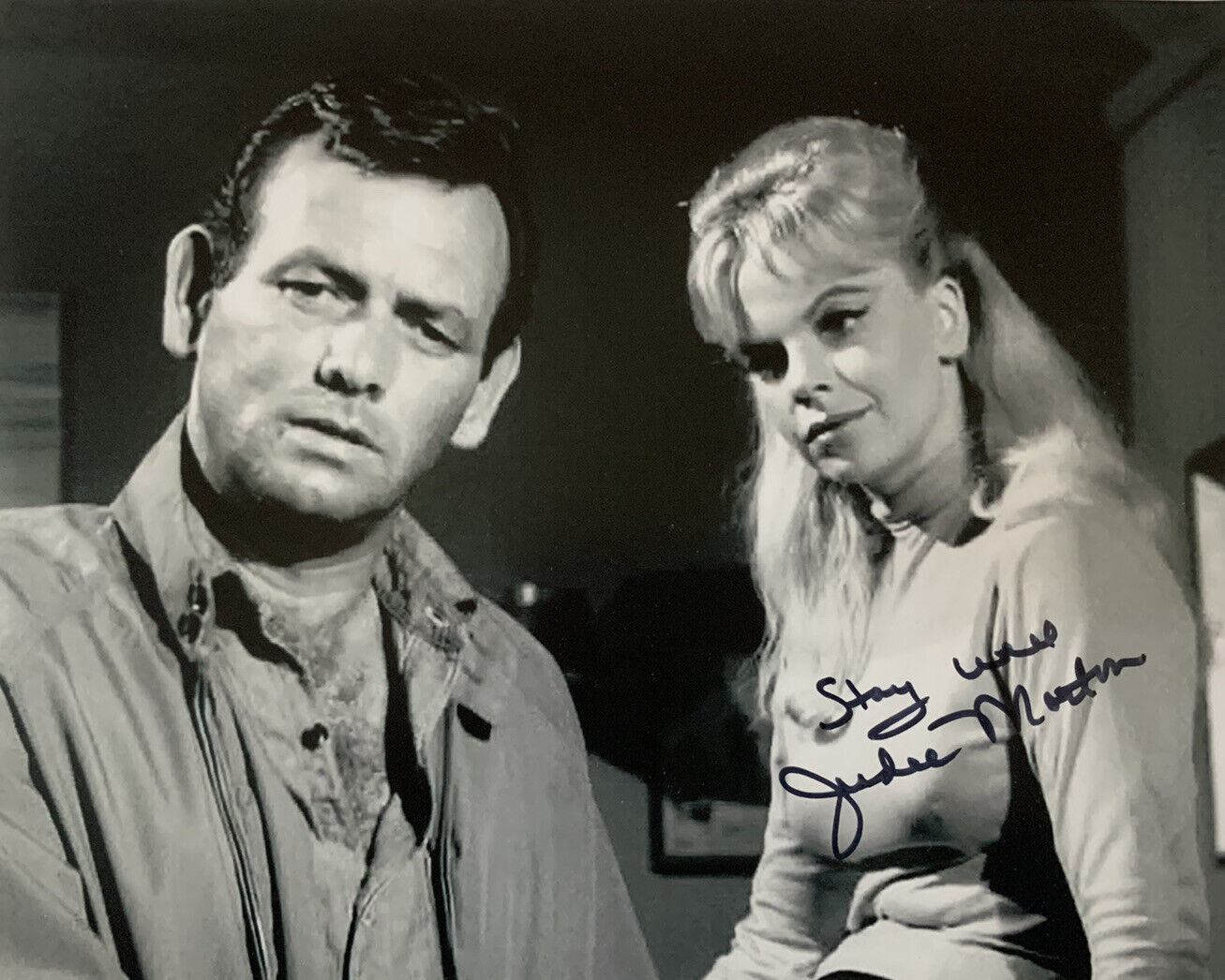 JUDEE MORTON HAND SIGNED 8x10 Photo Poster painting THE TWILIGHT ZONE SHOW AUTOGRAPH RARE COA