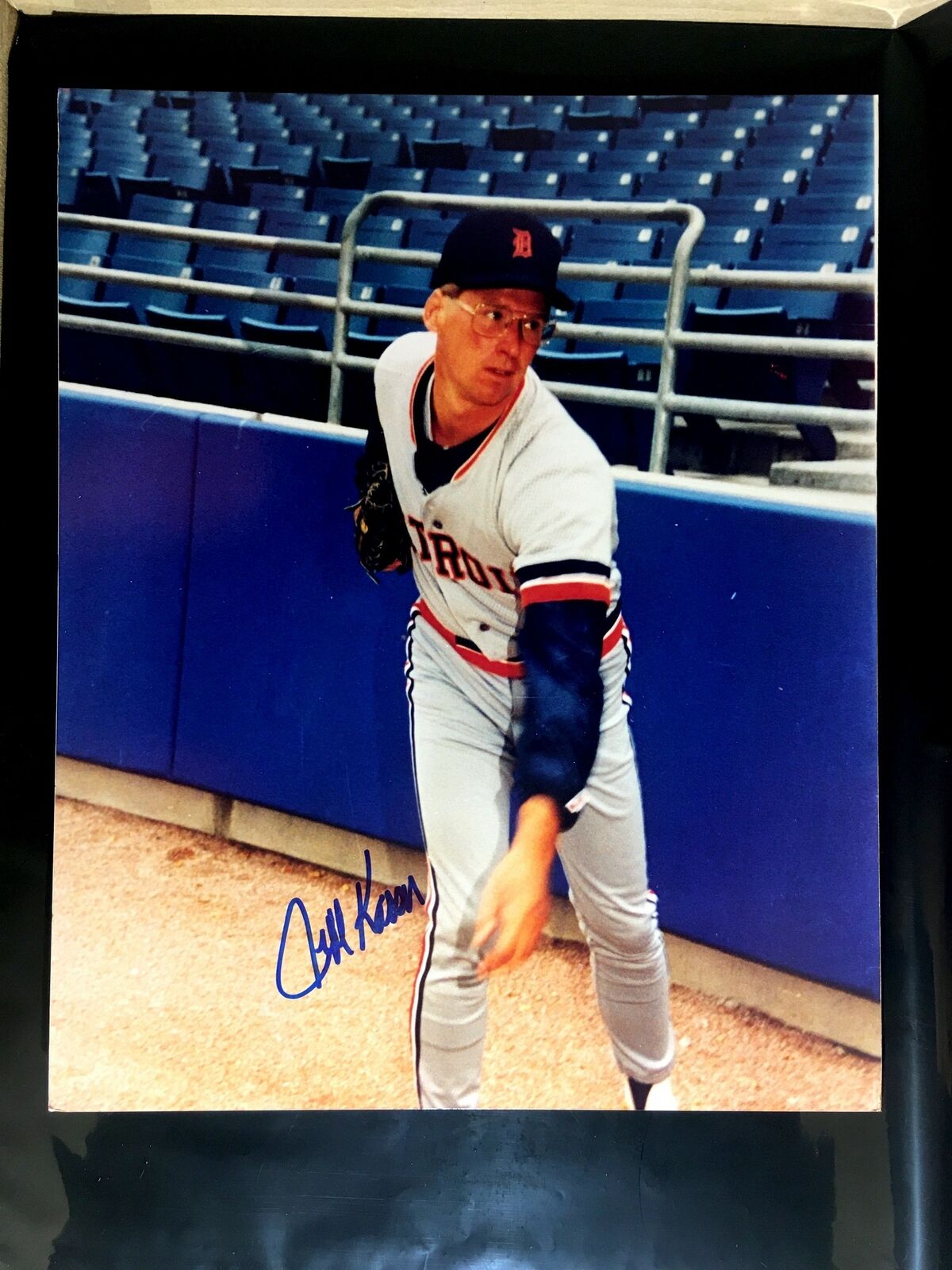 Jeff Kaiser Signed 8x10 Photo Poster painting Detroit Tigers Cleveland Indians New York Mets