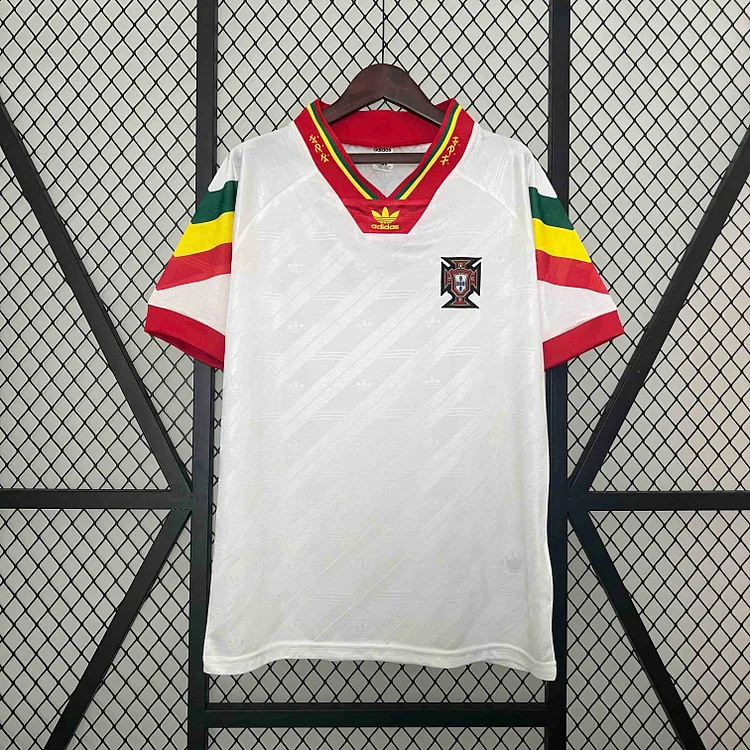 Portugal 1992 Retro Away Football Jersey