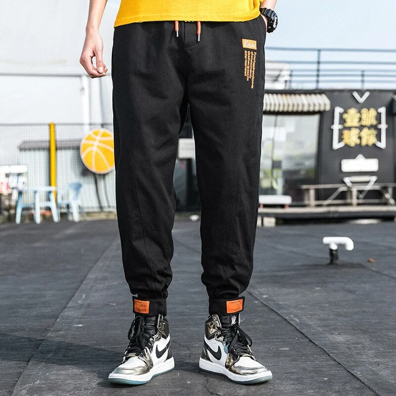 BOLUBAO Spring New Men Harem Pants Fashion Brand Men's High Street Velcro Trousers High Quality Drawstring Casual Pants Male