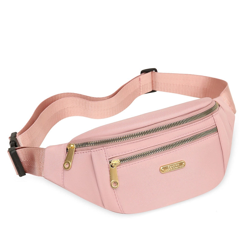 Women’s Waist Bag New Coin Purse Mobile Phone Bag Large Capacity Chest Bag Outdoor Sports Running Multifunctional Chest Bag