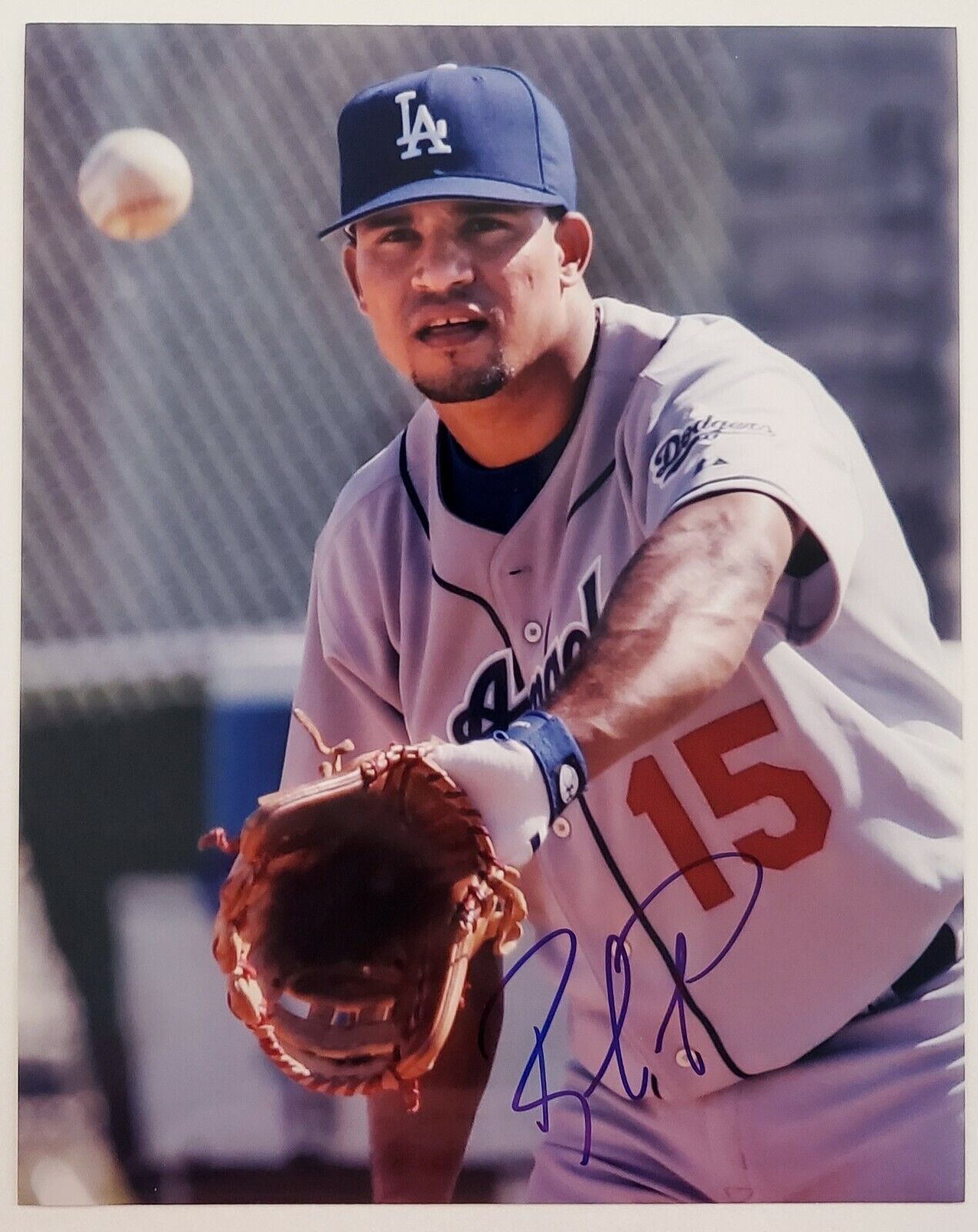 Rafael Furcal Signed 8x10 Photo Poster painting MLB Los Angeles Dodgers Atlanta Braves RAD