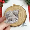 4pcs DIY Pearl Conch Diamond Painting Brooch