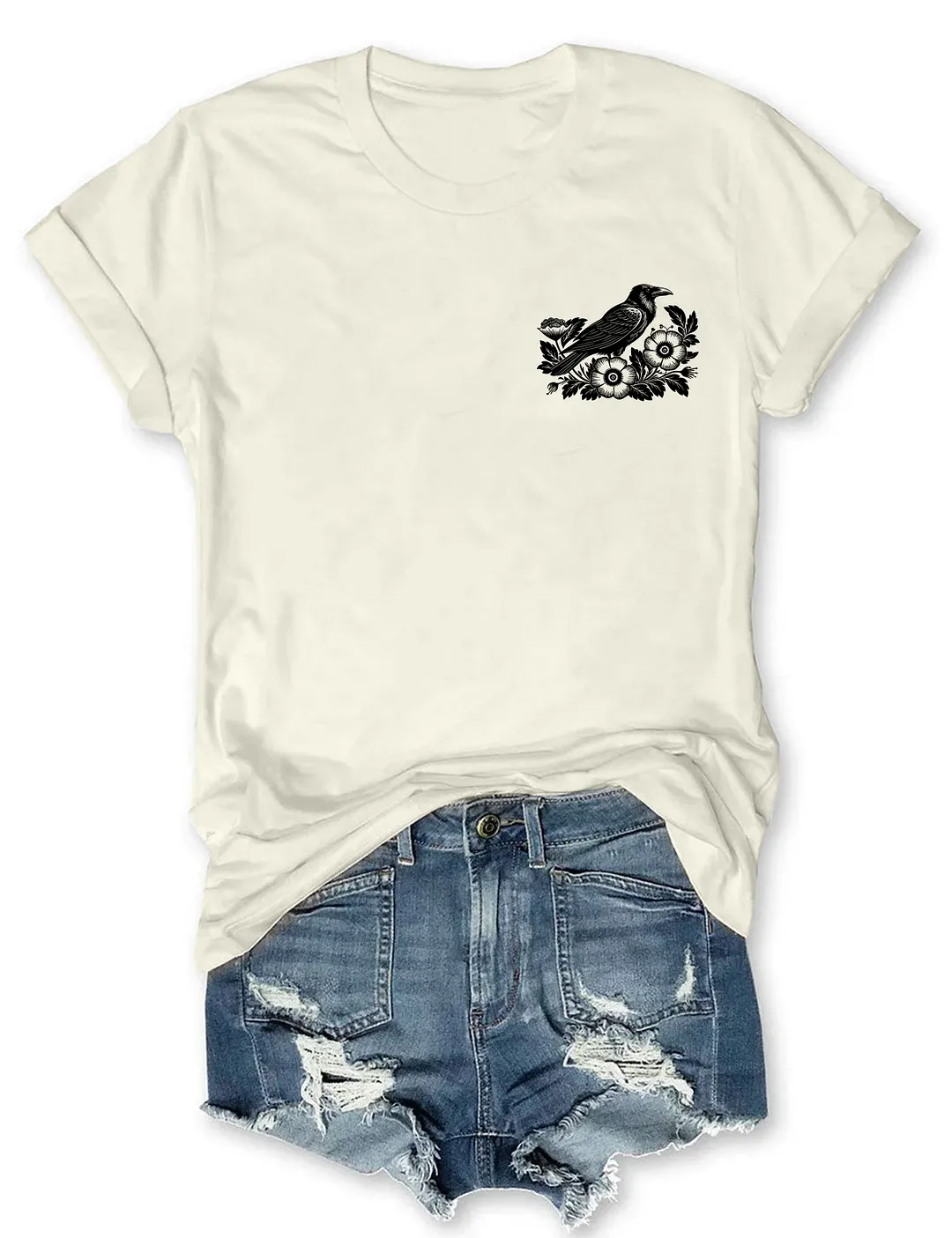 Justifiably Furious Raven T-shirt
