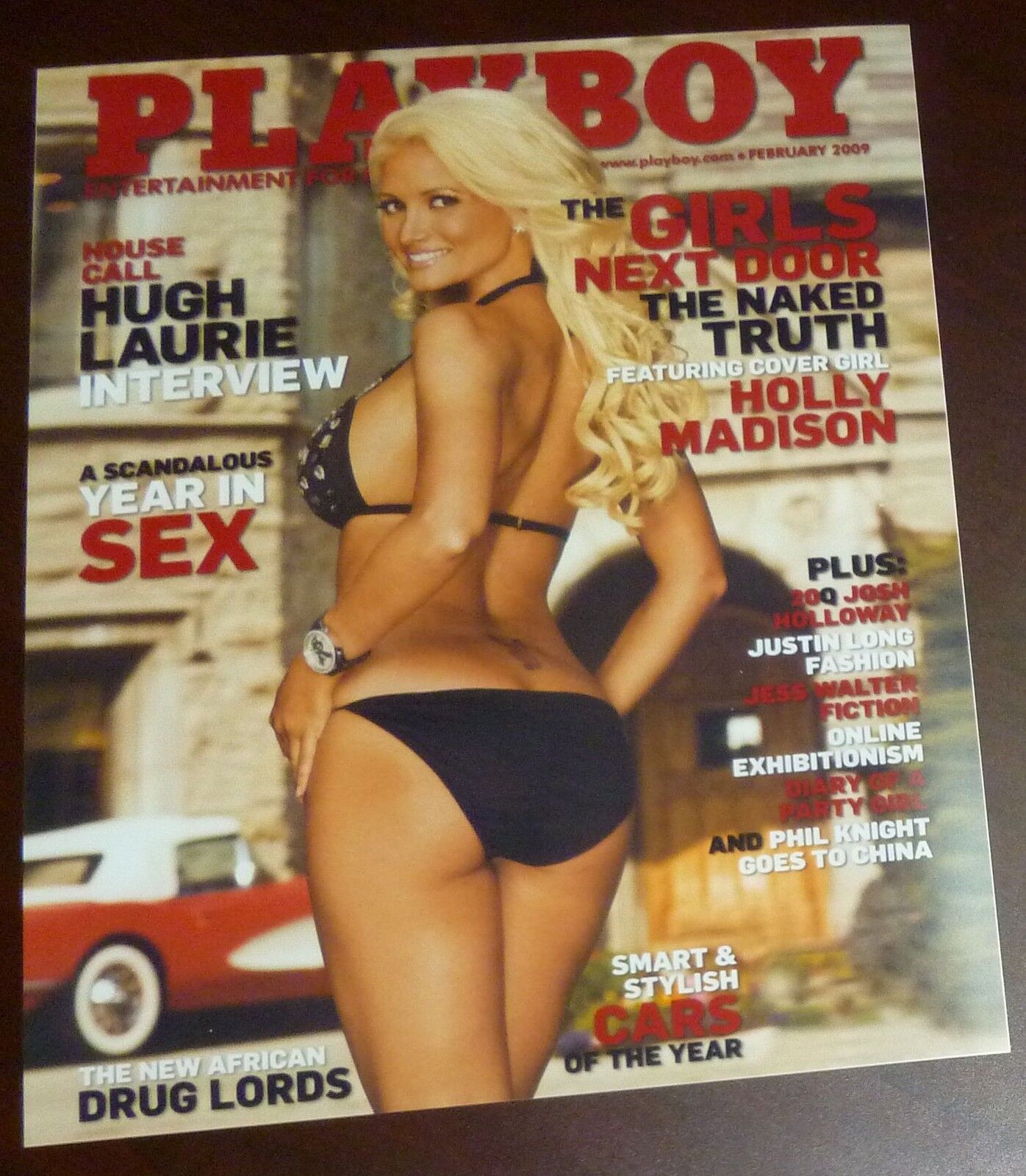 Holly Madison Playboy February 2009 Cover 16x20 Photo Poster painting Poster The Girls Next Door