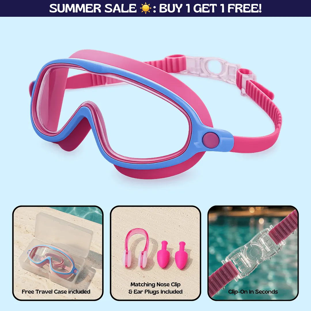 TibaToes&trade; Clip-On Swim Goggles