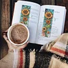 4Pcs Diamond Painting Sunflower Diamond Art Bookmarks Kit