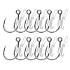 10pcs Luminous Live Shrimp Fixing Hook Metal Barbed Fishhook Live Shrimp Hooks