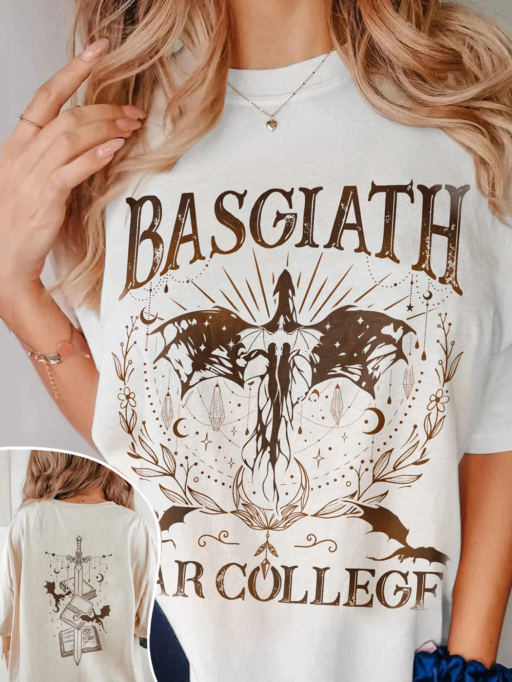 Basgiath War College Patten Shirt / DarkAcademias /Darkacademias